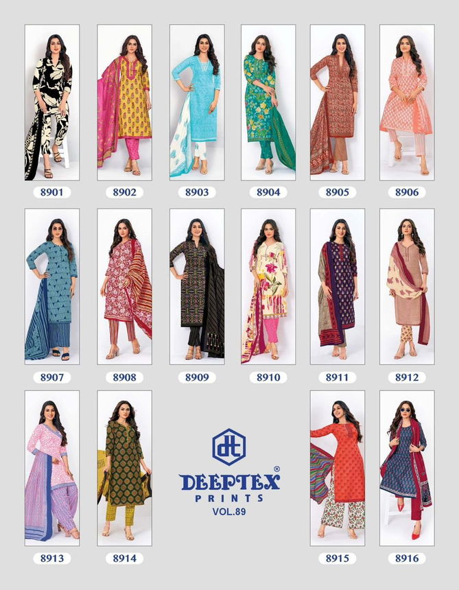 Miss India Vol 89 By Deeptex Cotton Printed Dress Material Suppliers In India